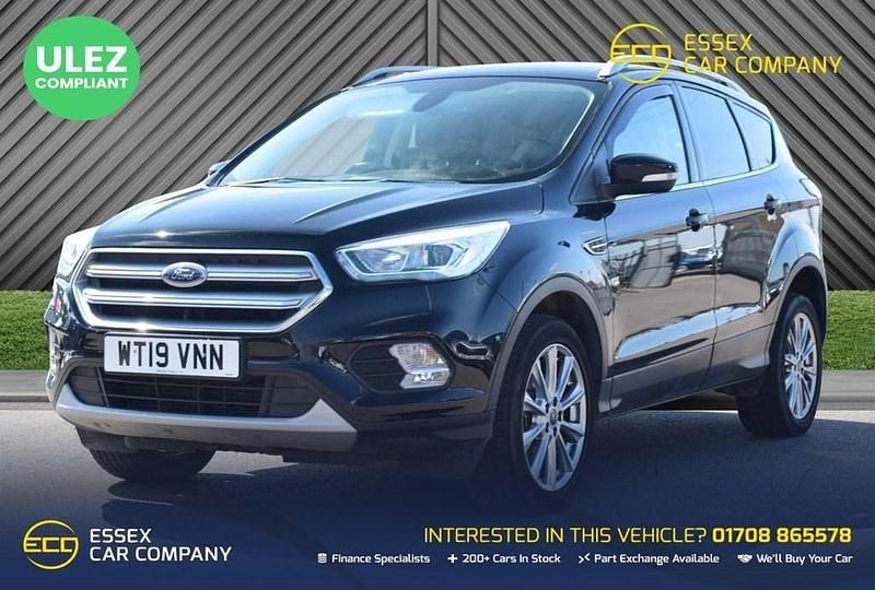 Black Used 2019 Ford Kuga Titanium SUV | £13,295 (Good price) - Image 1/4
