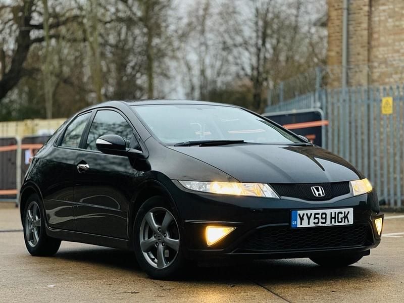 Black Used 2009 Honda Civic SI Hatchback | £2,475 (Fair price) - Image 1/4