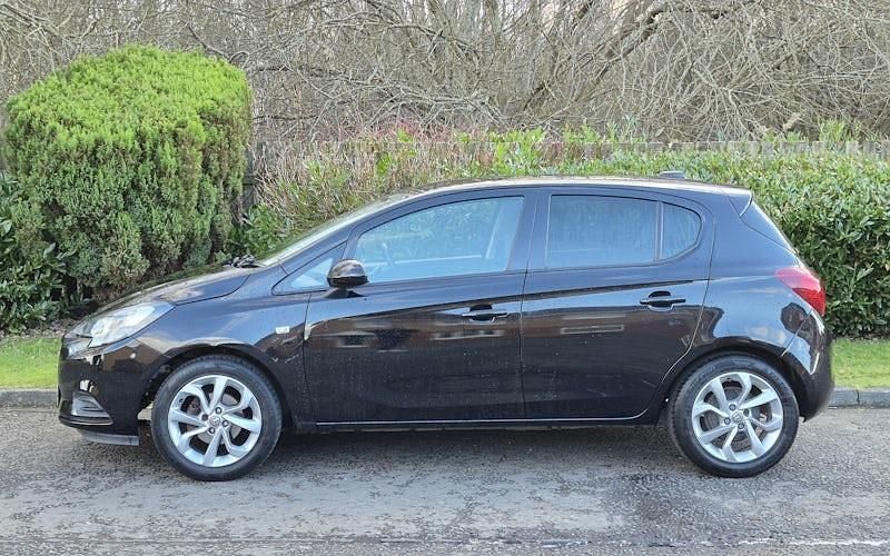 Used Vauxhall Corsa Sport 90 HP (66 kW) 2018 Black Hatchback