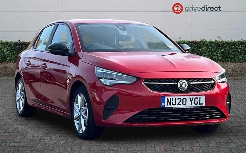 Used Vauxhall Corsa 75 HP (55 kW) 2020 Red Hatchback