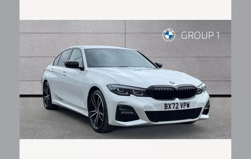 Mineral white Used 2022 BMW 320 M Sport Sedan | £29,550 (Expensive) - Image 1/4