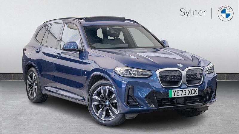 Blue Used 2023 BMW iX3 M Sport SUV | £31,000 (Good price) - Image 1/4