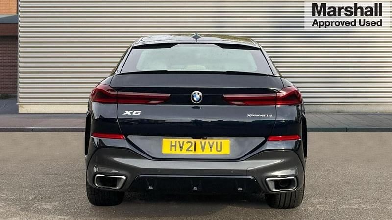 Used BMW X6 M Sport 340 HP (250 kW) 2021 Black SUV