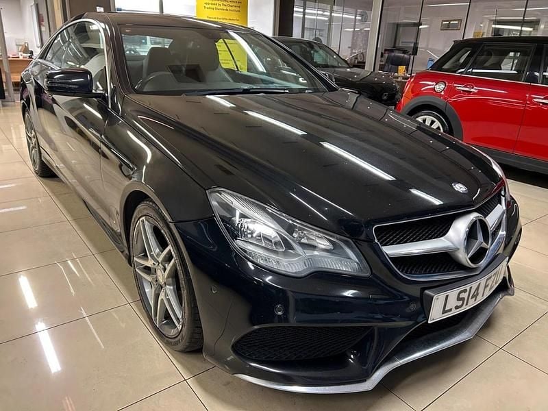 Black Used 2014 Mercedes E220 AMG Coupe | £6,990 (Fair price) - Image 1/3