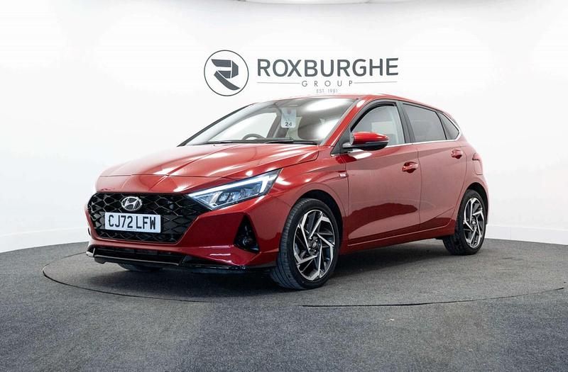 Used Hyundai i20 Premium 2023 Red Hatchback