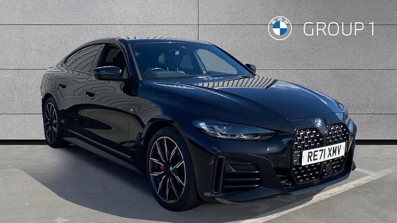 Black Used 2021 BMW 420 Gran Coupé M Sport Coupe | £27,450 (Fair price) - Image 1/4