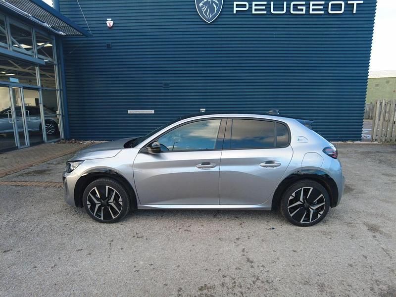 New Peugeot e-208 GT 113 kW (154 HP) 2025 Grey Hatchback