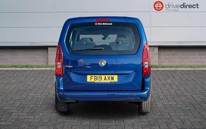 Used Vauxhall Combo S 110 HP (80 kW) 2019 Blue MPV