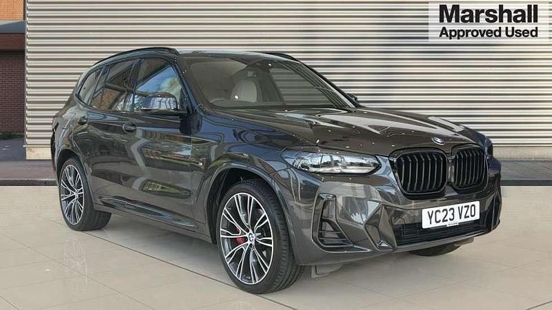 Grey Used 2023 BMW X3 M Sport SUV | £40,467 (A bit pricey) - Image 1/4
