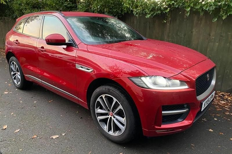 Red Used 2019 Jaguar F-Pace R-Sport SUV | £12,950 (Good price) - Image 1/1