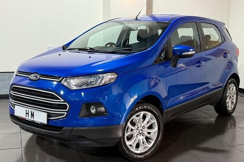 Blue Used 2016 Ford Ecosport Zetec SUV | £5,295 (Fair price) - Image 1/1