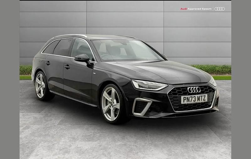 Black Used 2024 Audi A4 S-Line Estate | £29,498 (Fair price) - Image 1/4
