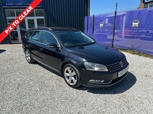 Black Used 2012 VW Passat SE Estate | £1,795 (Good price) - Image 1/1
