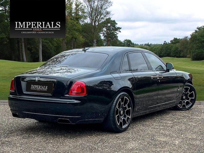 Used Rolls Royce Ghost 603 HP (443 kW) 2016 Black Sedan