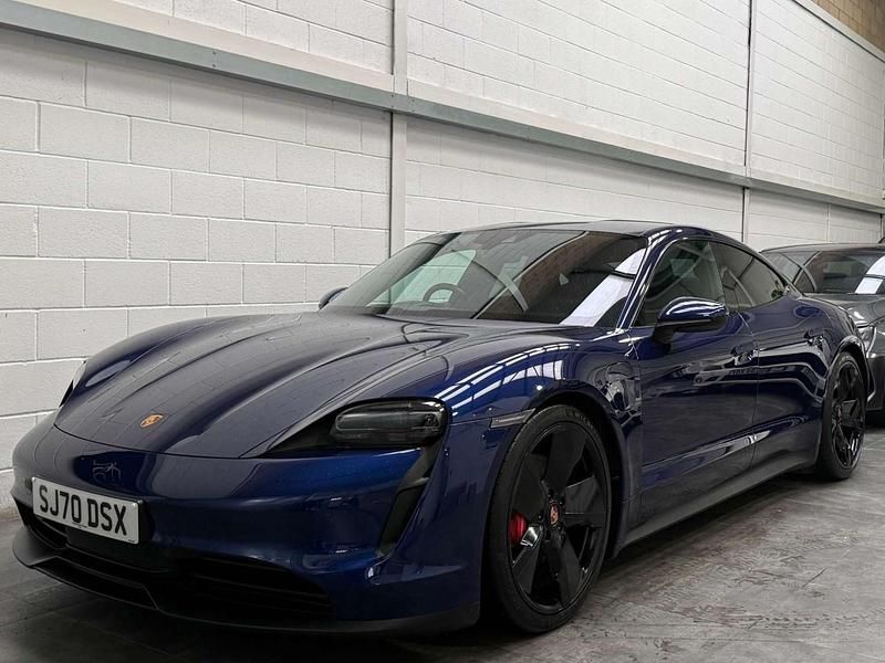 Used Porsche Taycan 4S 2020 Blue Sedan