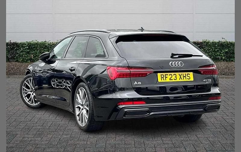 Used Audi A6 Black Edition 204 HP (150 kW) 2023 Black Estate