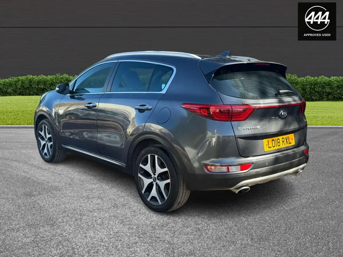 Used Kia Sportage GT-Line 177 HP (130 kW) 2018 Silver SUV