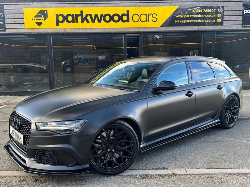 Used Audi RS6 Advanced 740 HP (544 kW) 2017 Black Estate