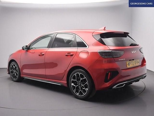Used Kia Ceed GT-Line 158 HP (116 kW) 2022 Red Hatchback