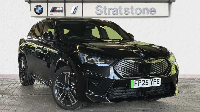 Black Used 2025 BMW iX2 M Sport SUV | £38,499 (Super price) - Image 1/4