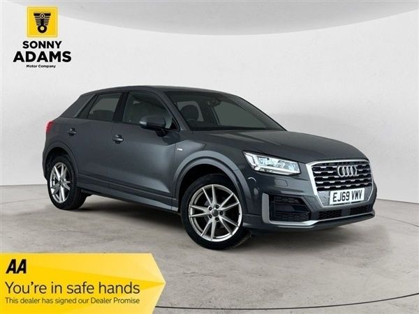 Grey Used 2019 Audi Q2 S-Line SUV | £16,590 (Fair price) - Image 1/1