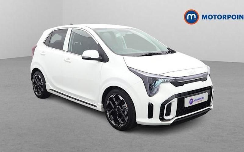 New Kia Picanto GT-Line 69 HP (50 kW) 2025 White Hatchback
