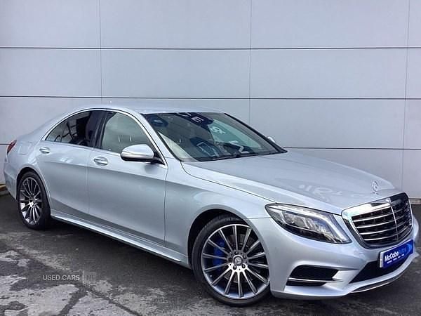 Silver Used 2016 Mercedes S350 AMG line Sedan | £19,750 (Super price) - Image 1/4