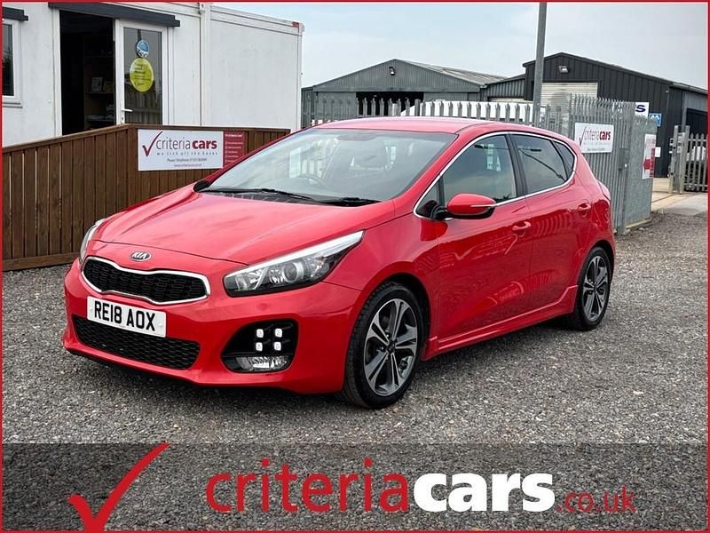 Red Used 2018 Kia Ceed GT-Line Hatchback | £6,499 (Fair price) - Image 1/3