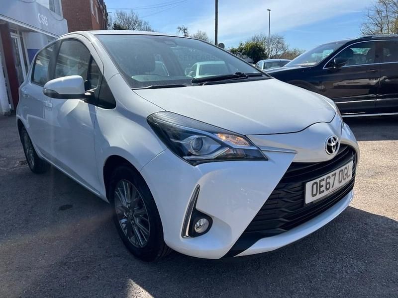 Used Toyota Yaris 2018 White Hatchback