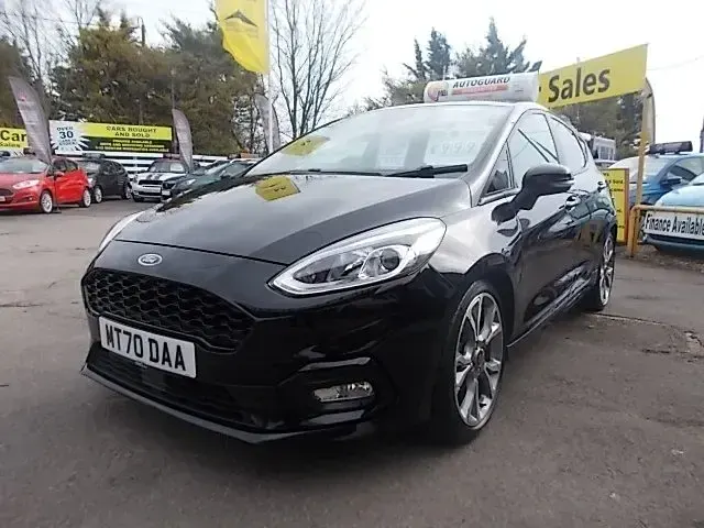 Used Ford Fiesta ST-Line X 123 HP (90 kW) 2020 Black Hatchback