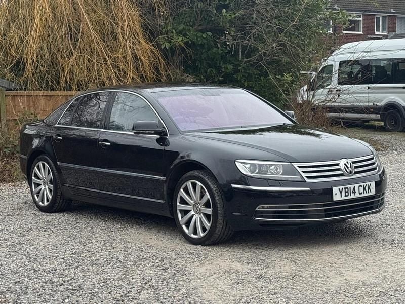 Used VW Phaeton 245 HP (180 kW) 2014 Black Sedan