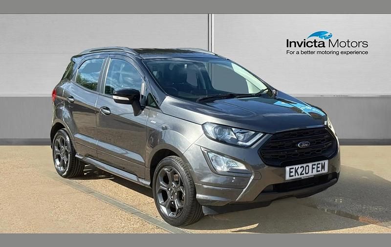 Grey Used 2020 Ford Ecosport ST-Line SUV | £12,250 (Fair price) - Image 1/4