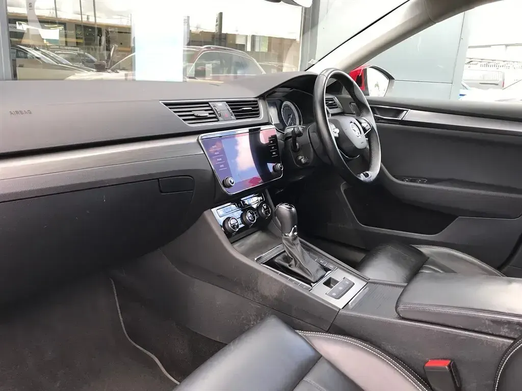Used Skoda Superb SE L 150 HP (110 kW) 2020 Red Estate