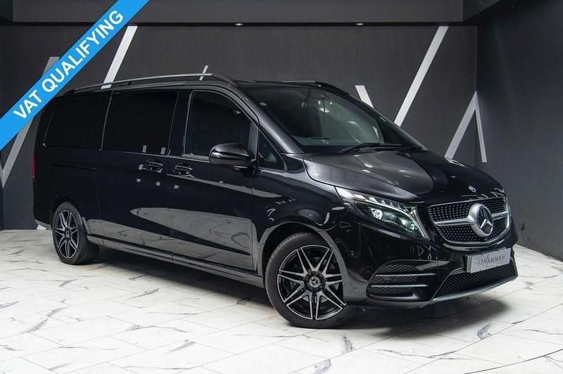 Black Used 2024 Mercedes V220 AMG line MPV | £59,995 (Fair price) - Image 1/4