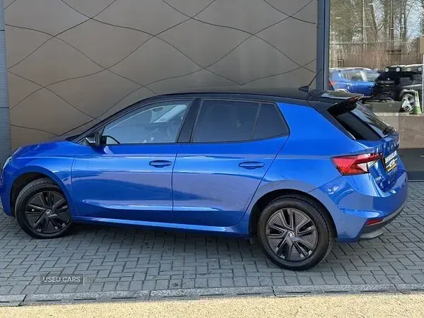 Used Skoda Fabia Design Edition 2025 Blue Hatchback