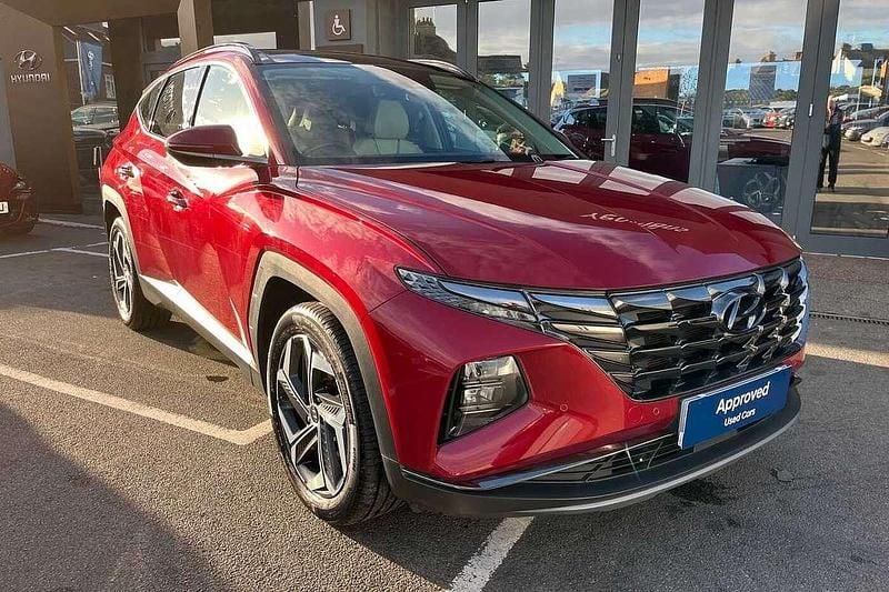Red Used 2022 Hyundai Tucson Ultimate SUV | £25,688 (A bit pricey) - Image 1/4