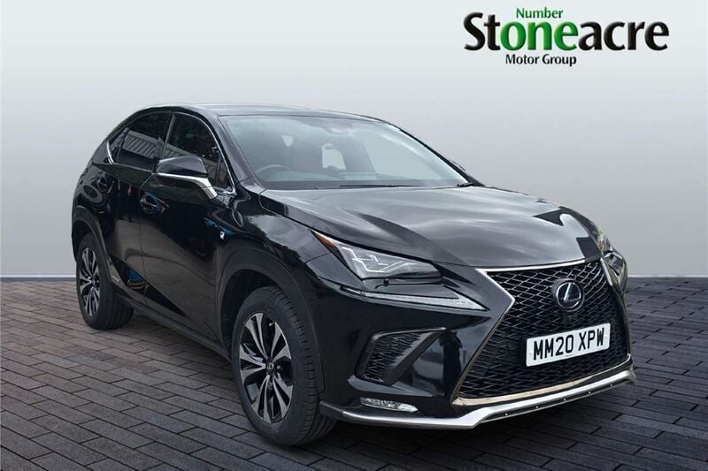 Black Used 2020 Lexus NX300h Sport Line SUV | £22,995 (Good price) - Image 1/4