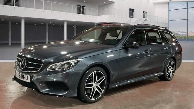 Used Mercedes E220 AMG 177 HP (130 kW) 2016 Grey Estate