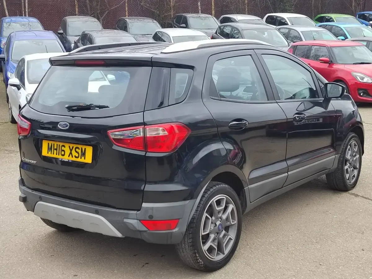 Used Ford Ecosport Titanium 109 HP (80 kW) 2016 Black SUV