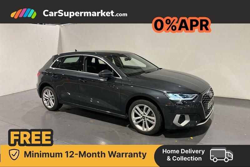 Grey Used 2022 Audi A3 e-tron Sport Hatchback | £27,197 (Expensive) - Image 1/4
