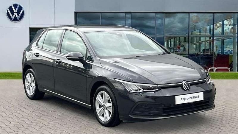 Urano grey Used 2023 VW Golf VIII Life Hatchback | £19,340 (Fair price) - Image 1/4