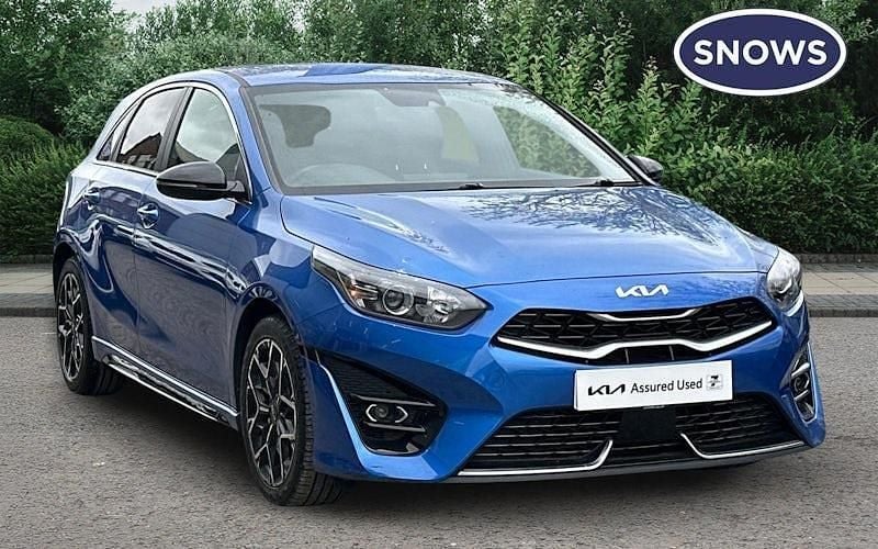 Used Kia Ceed GT-Line 160 HP (117 kW) 2023 Blue Hatchback