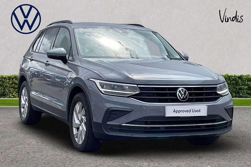 Grey Used 2021 VW Tiguan Life SUV | £18,578 (Good price) - Image 1/3