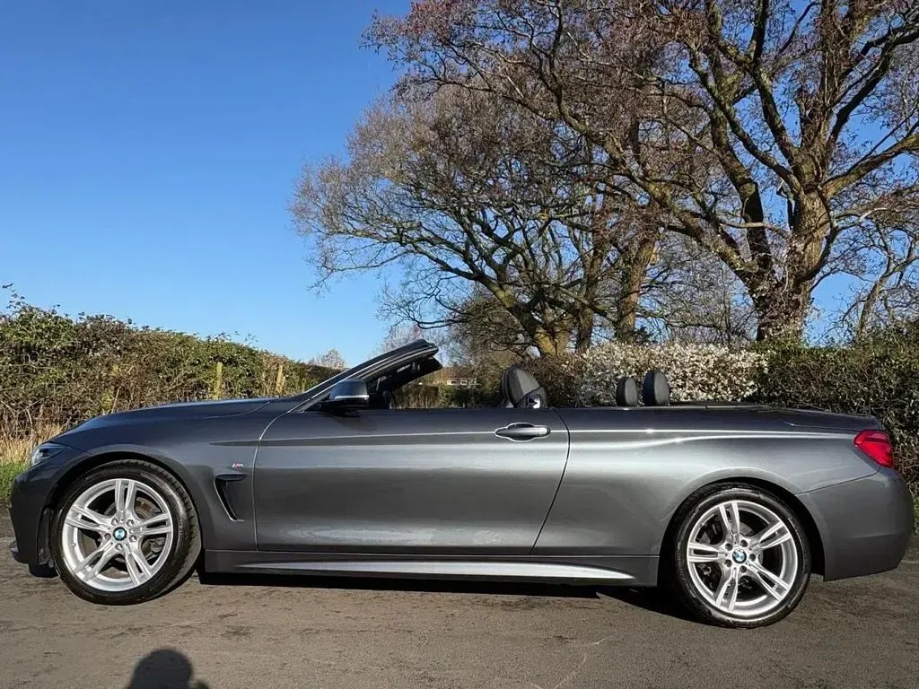 Used BMW 420 M Sport 184 HP (135 kW) 2018 Grey Cabriolet