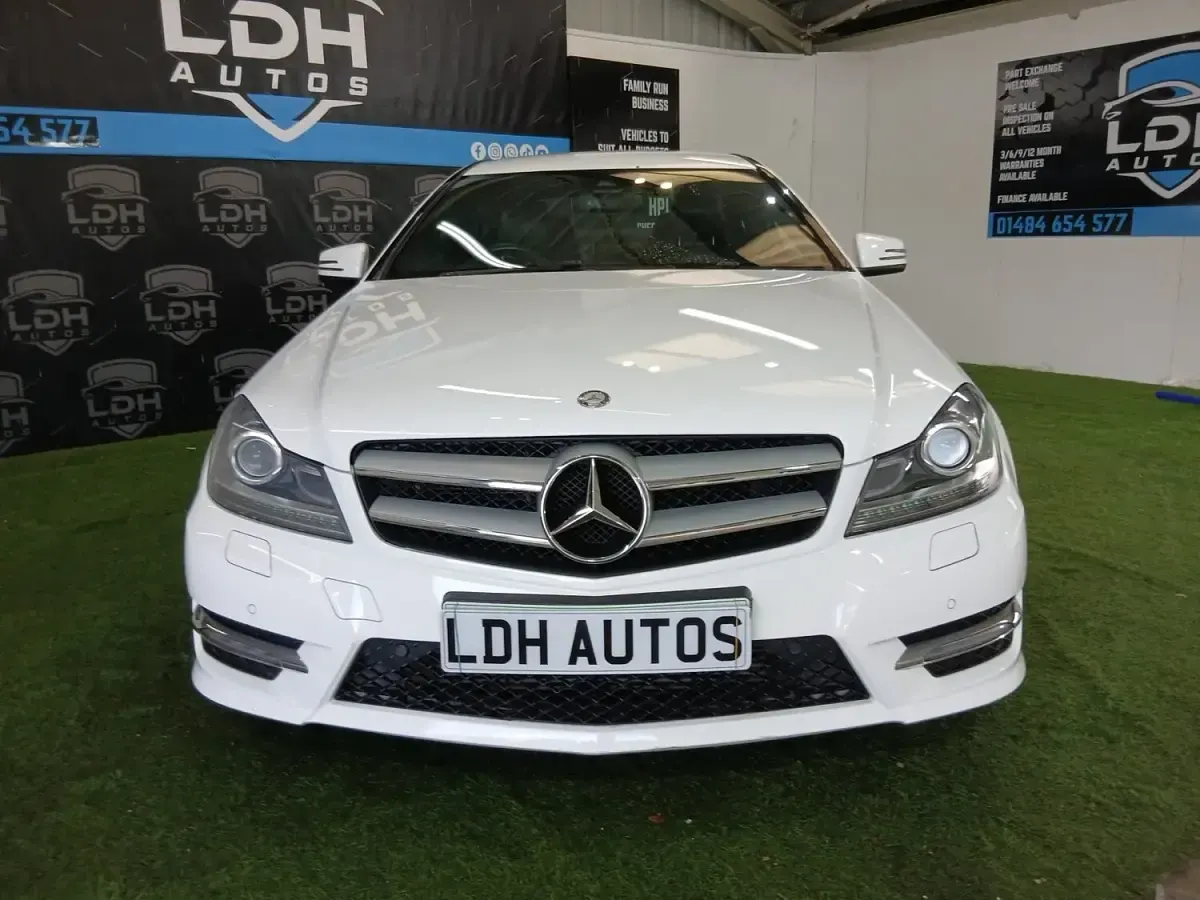 Used Mercedes C220 AMG 2013 White Coupe