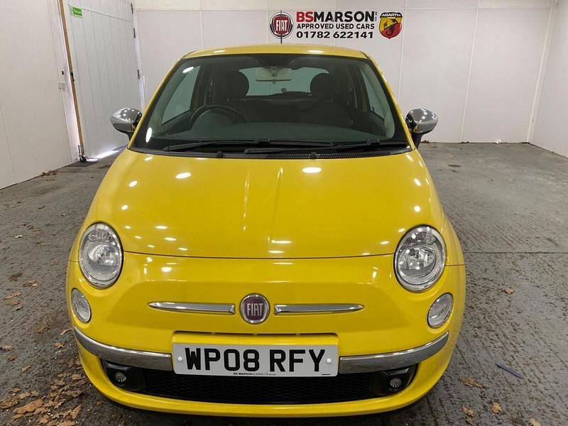 Used Fiat 500 Sport 2008 Yellow Hatchback
