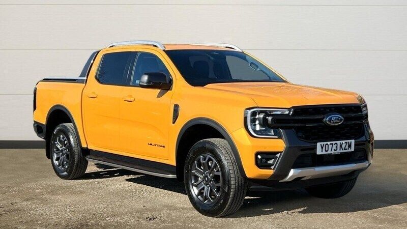 Orange Used 2024 Ford Ranger Wildtrack Pickup | £33,495 (Super price) - Image 1/4