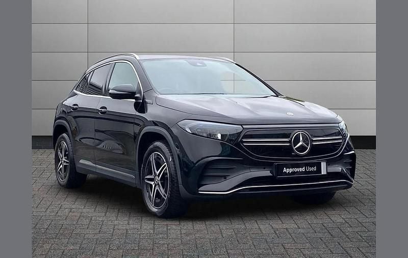 Black Used 2021 Mercedes EQA250 AMG line SUV | £19,790 (Fair price) - Image 1/4