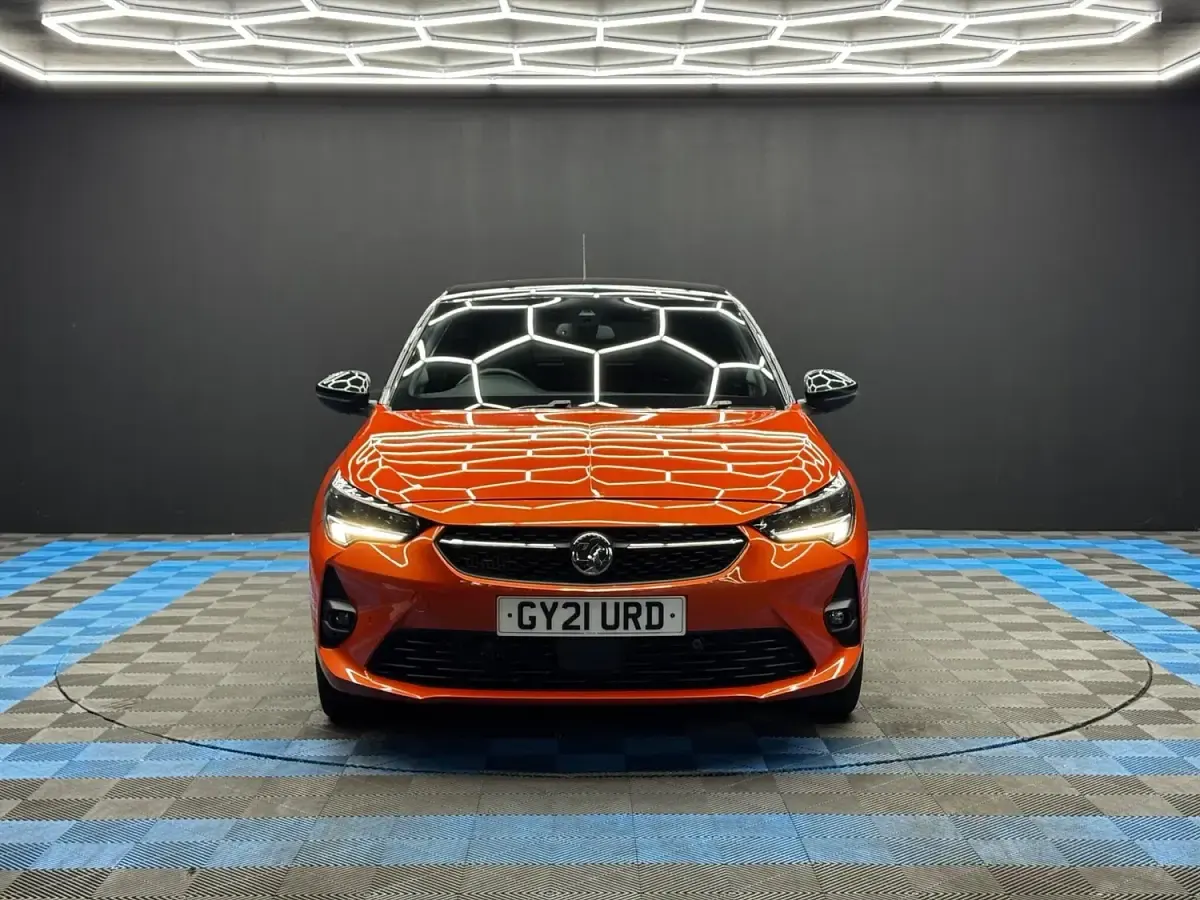 Used Vauxhall Corsa Ultimate 100 HP (73 kW) 2021 Orange Hatchback