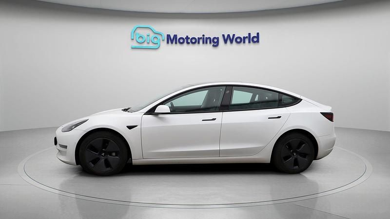 Used Tesla Model 3 Long Range AWD 366 kW (498 HP) 2021 White Sedan
